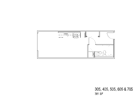 05 Floor Plan at Junction Central, Washington