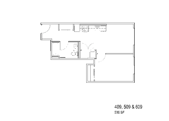 09 Floor Plan at Junction Central, Seattle, WA