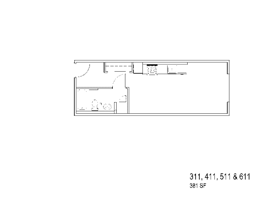 11 Floor Plan at Junction Central, Seattle, 98116