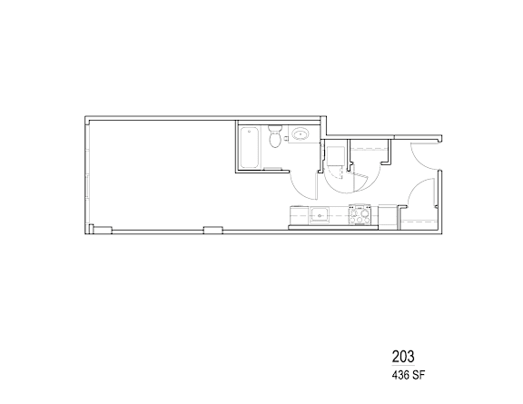 a floor plan of a 475 sq ft roommates roommates