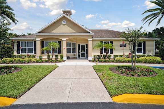 Clubhouse Entrance