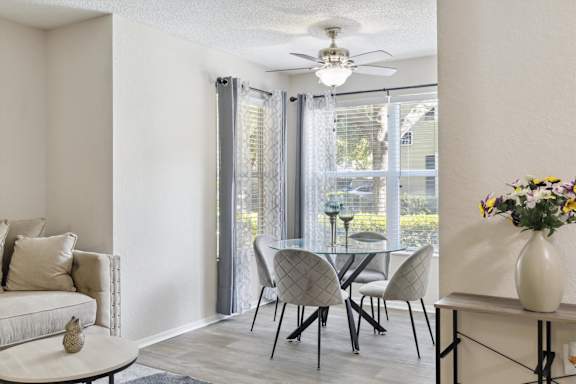 Separate Dining Area with Overhead lighting