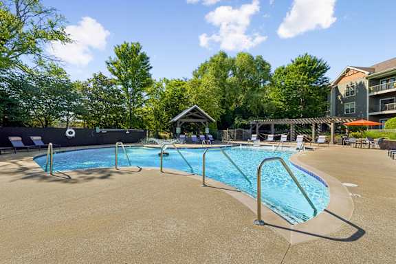 Outdoor Pool with Sundeck