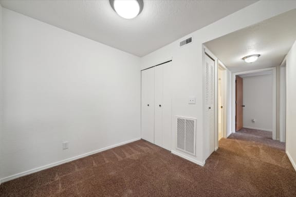 Living Area with Closet