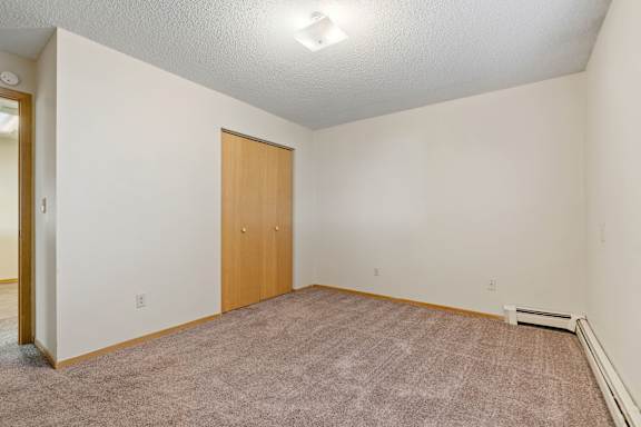 Bedroom with Plush Carpeting