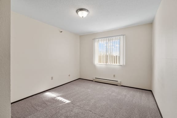 Bedroom with Overhead Lighting