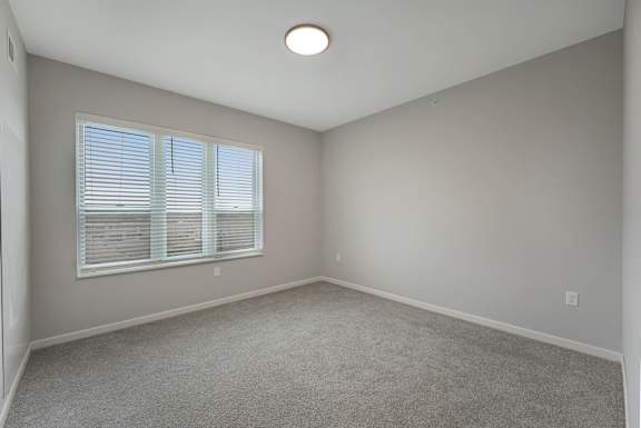 Spacious Bedroom with Plush Carpeting