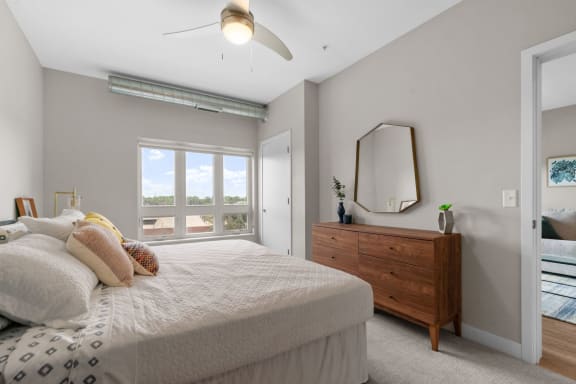 Bedroom with Abundant Natural Light