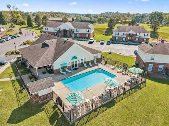 Aerial View of Pool