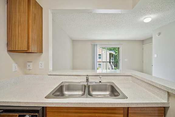Kitchen with Double Sink