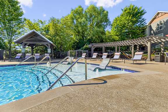 Outdoor Pool with Sundeck