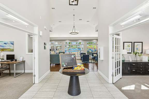 Clubhouse Entrance