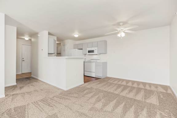 Separate Dining Area with Overhead lighting