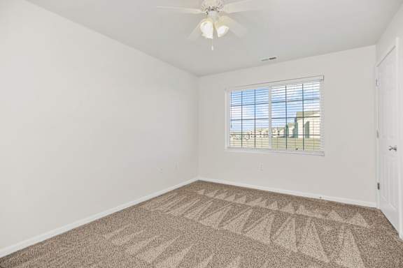 Bedroom with Plush Carpeting