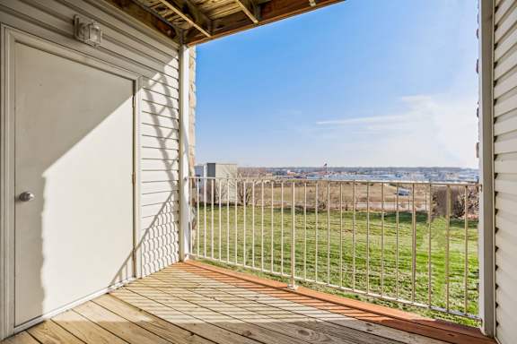 Balcony with Wooded Views