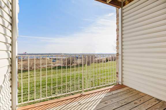 Balcony with Wooded Views