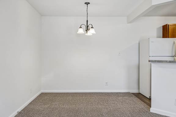 Separate Dining Area with Overhead lighting
