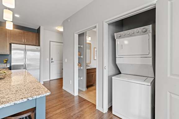 In-Unit Stackable Washer/Dryer