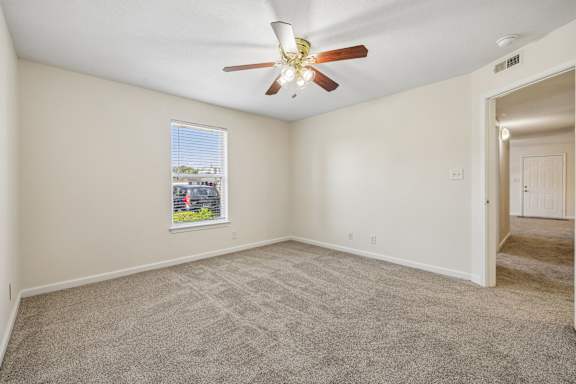 Bedroom with Plush Carpeting