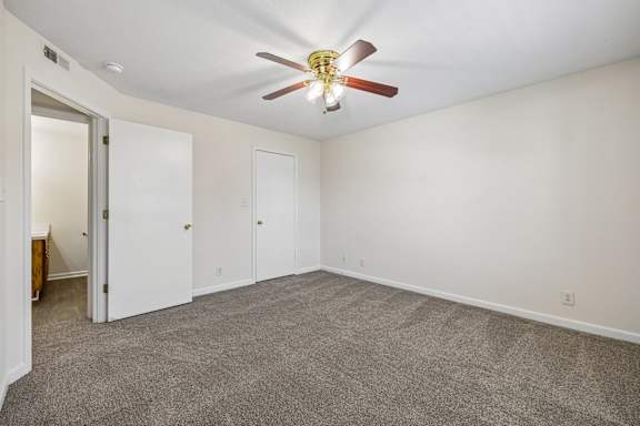 Bedroom with Plush Carpeting