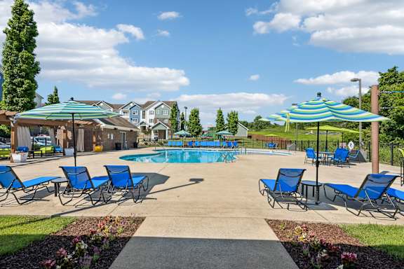 Outdoor Pool with Sundeck