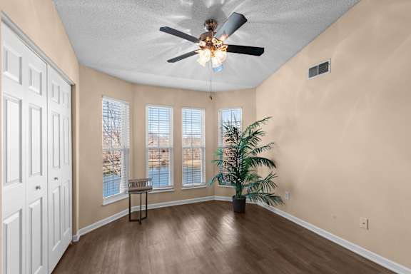 Living Room with Abundant Natural Lighting