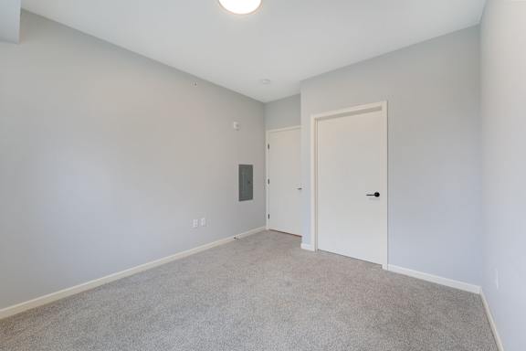 Bedroom with Plush Carpeting