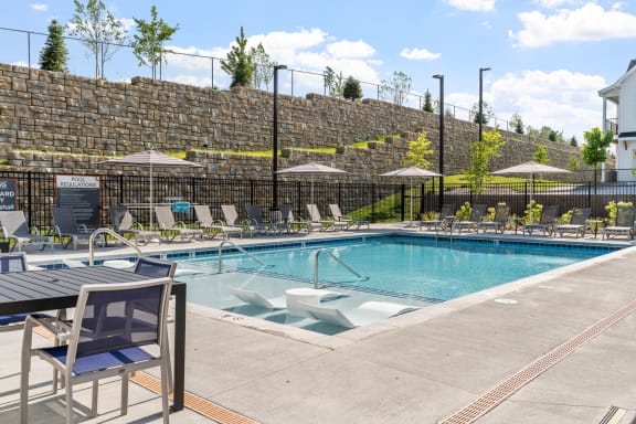 Outdoor Pool with Sundeck