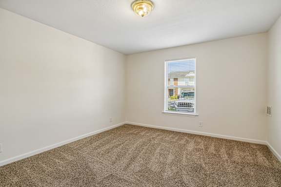 Bedroom with Plush Carpeting