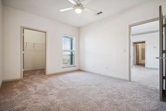 Bedroom With Walk-In Closet