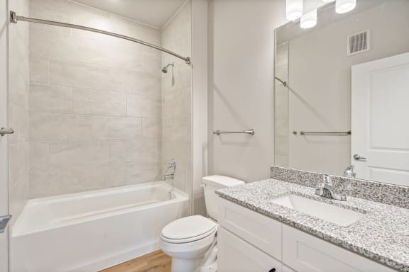 Bathroom with Modern Finishes