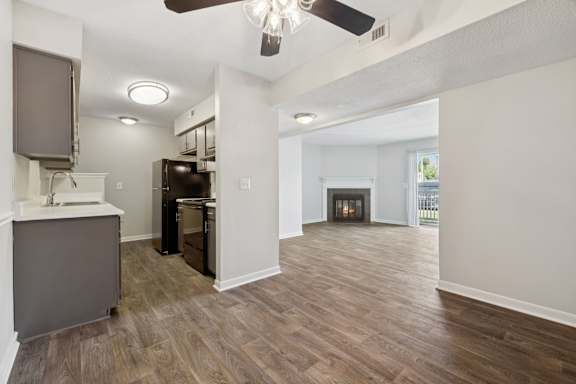 Separate Dining Area with Overhead lighting
