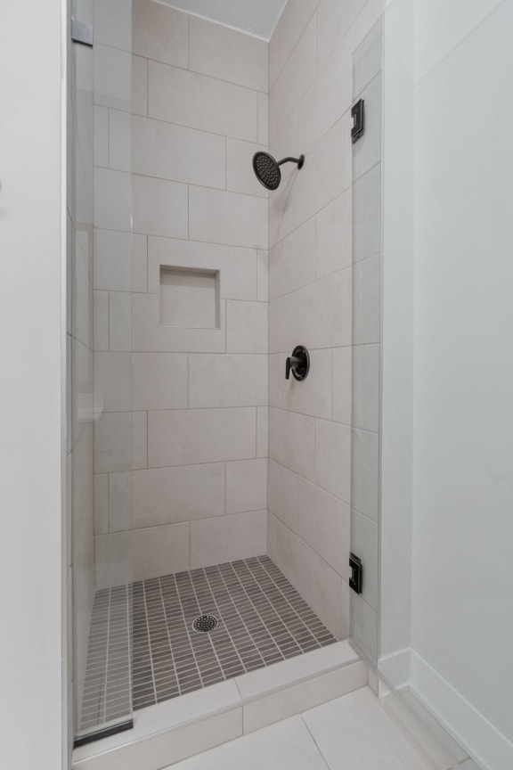 Shower with Tile