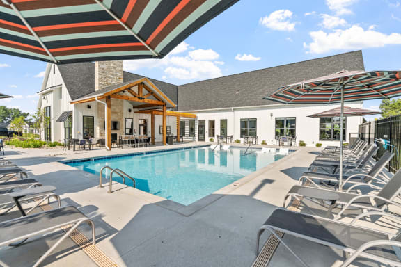 Outdoor Pool with Sundeck