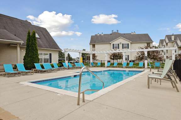 Outdoor Pool with Sundeck