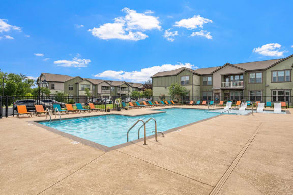 Outdoor Pool with Sundeck