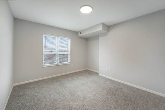 Bedroom with Plush Carpeting