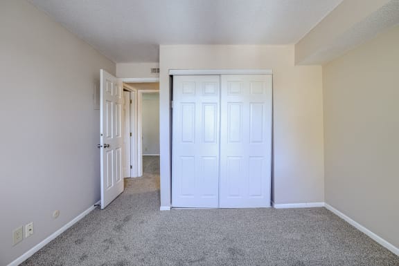 Bedroom with Plush Carpeting