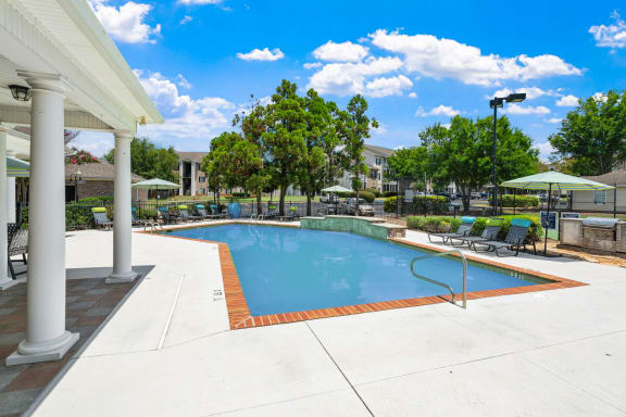 Outdoor Pool with Sundeck