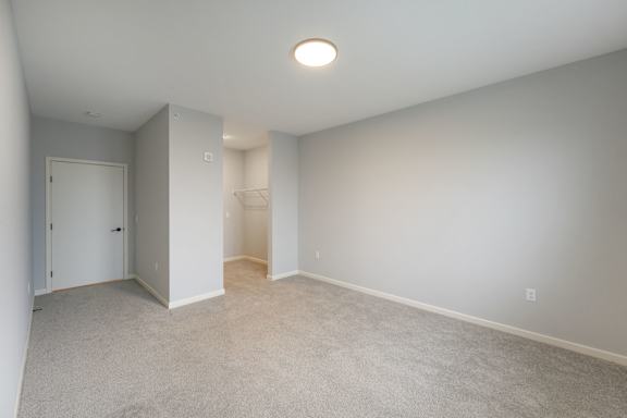 Bedroom with Plush Carpeting