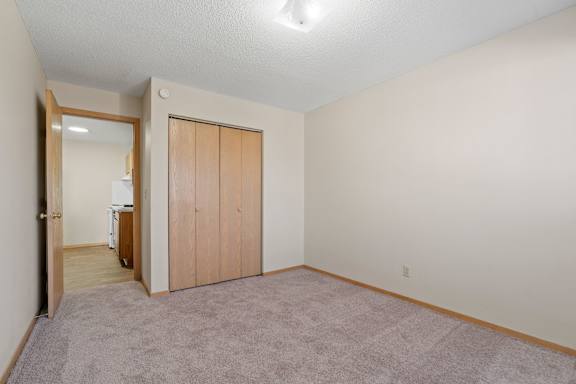 Bedroom with Plush Carpeting