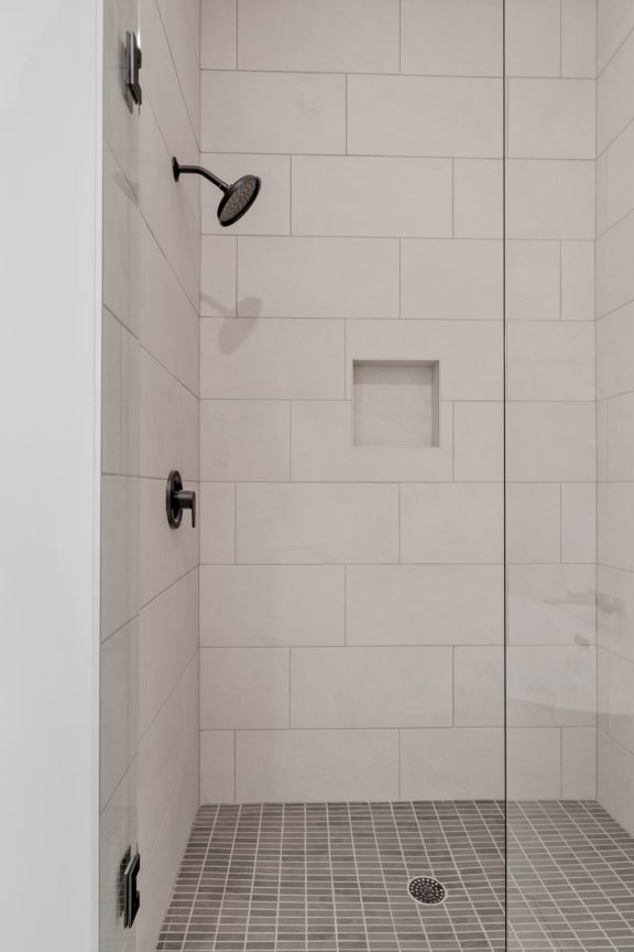 Shower with Tile