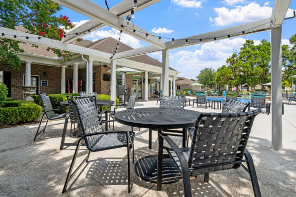 Pergola near Pool