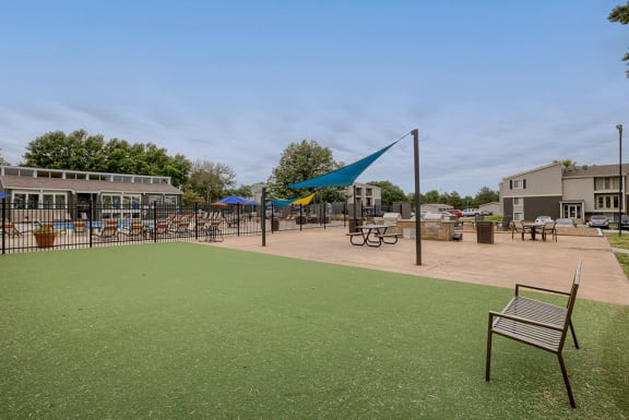 Sundeck with Turf Area