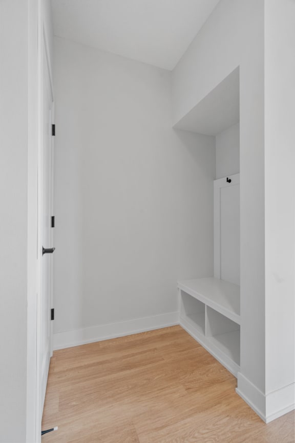 Entryway with Built-In Bench