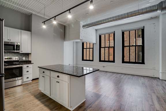 Expansive Kitchen Island