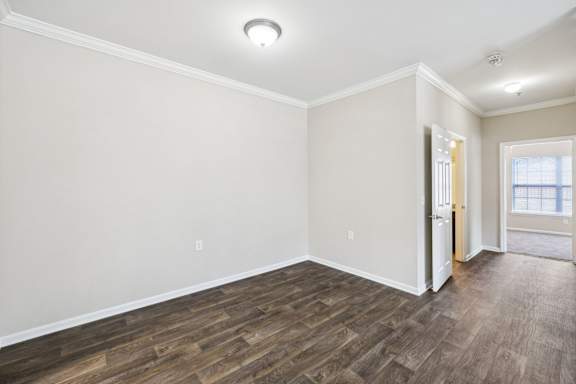 Dining Area with Overhead Lighting