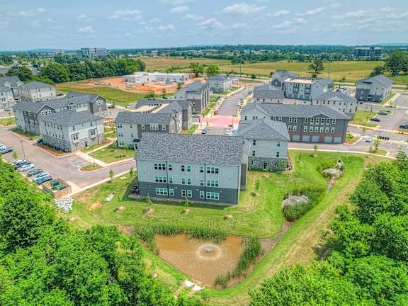 Aerial View of Community