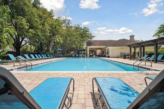Outdoor Pool with Sundeck