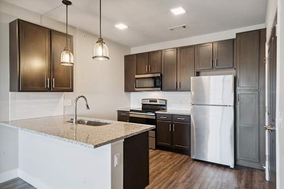 Kitchen With Stainless Steel Appliances
